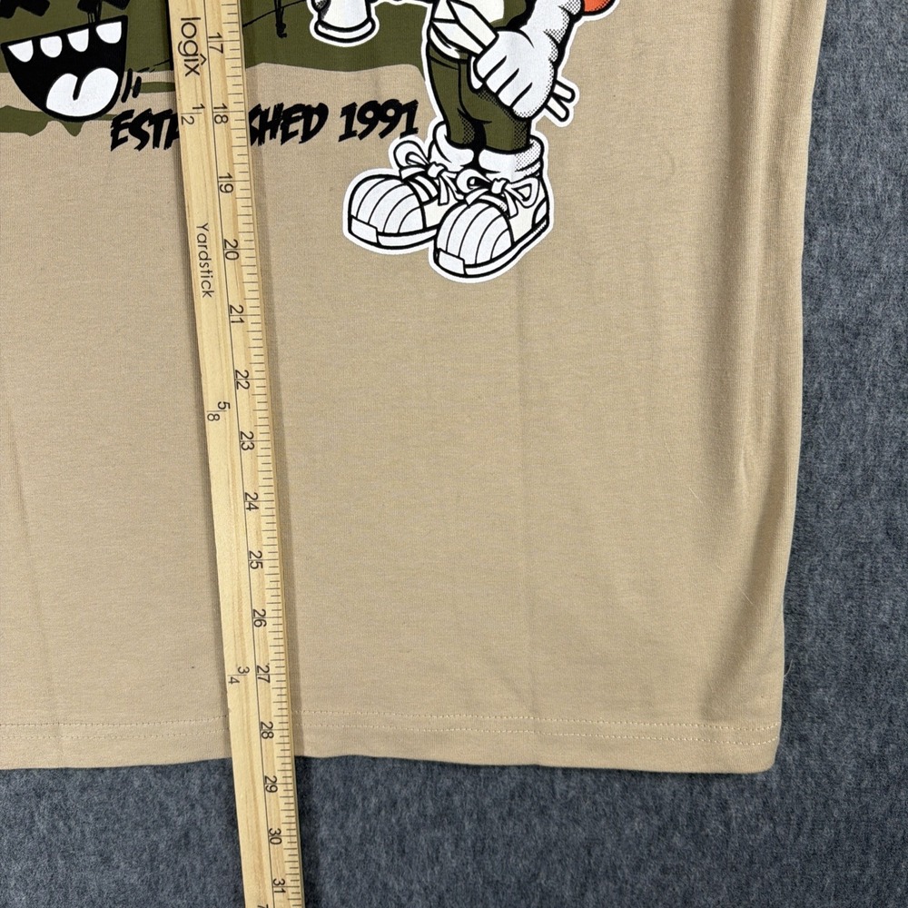 Southpole Shirt Mens L NWT Spray Puff Paint Graffiti Graphic Logo Teddy Bear Men - Picture 9 of 9